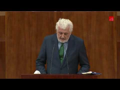 Intervención de Jorge Cutillas en el Pleno del 16 de Julio 2020 Asamblea de Madrid.