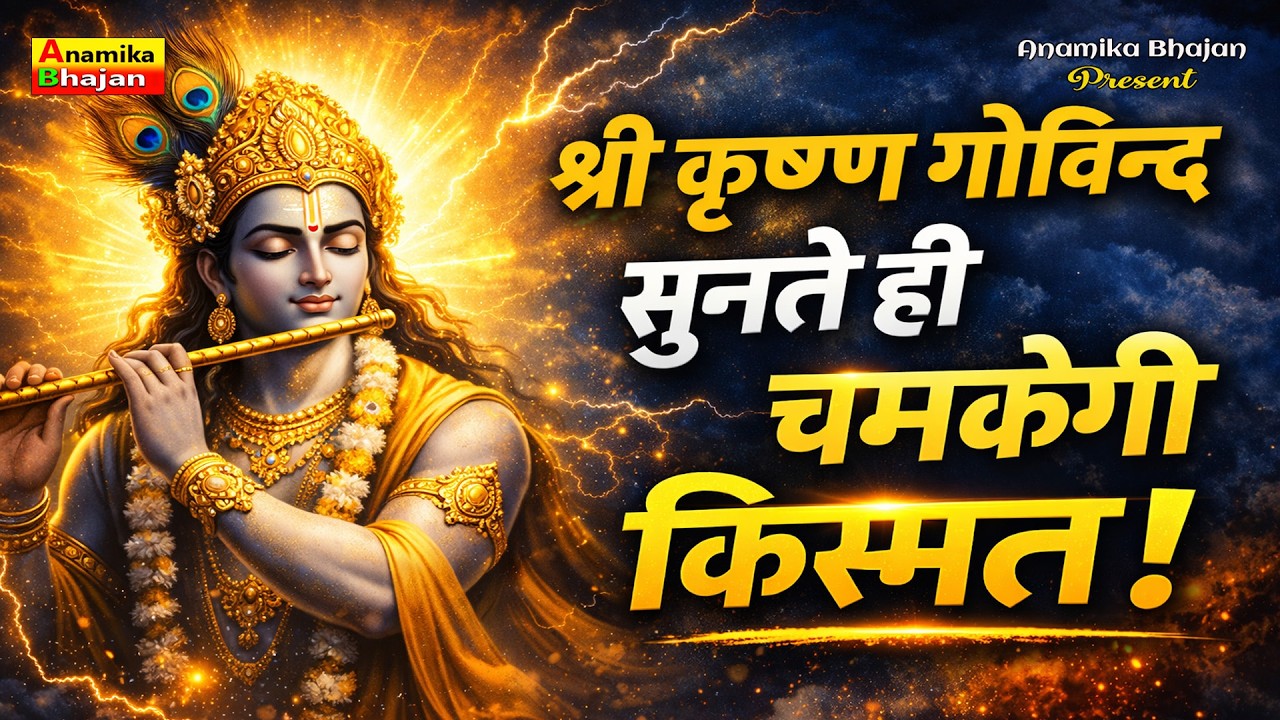 श्री कृष्ण 🙏 सुनते ही बदल जाएगी किस्मत | Powerful Bhajan 2026 संकट मिटाने वाला श्री कृष्ण भजन