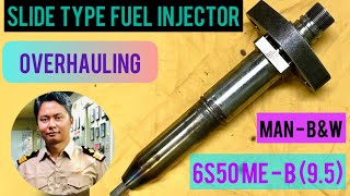 [MAN-B&W] SLIDE TYPE FUEL VALVE Overhaul | Main Engine | 6S50ME-B (9.5) | Technical Vlog : 010