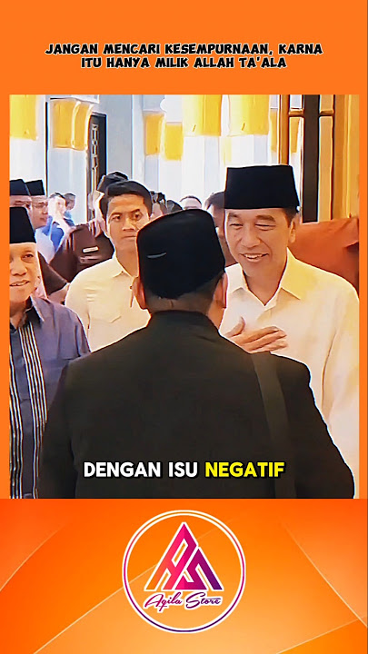 BERSAMA HATTA RAJASA PAK JOKOWI SHOLAT JUMAT DI MASJID RAYA SOLO #videoviral #shortvideo #fyp