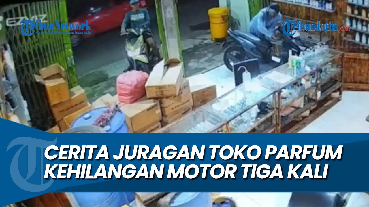 KEHILANGAN MOTOR TIGA KALI, Cerita Juragan Toko Parfum di Lakarsantri Surabaya