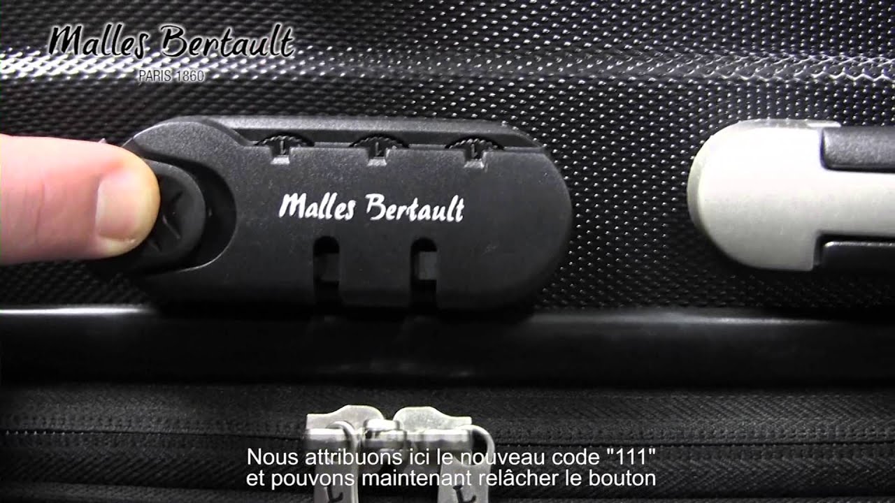 Tutoriel Valise Malles BERTAULT - Gamme AB1 - YouTube