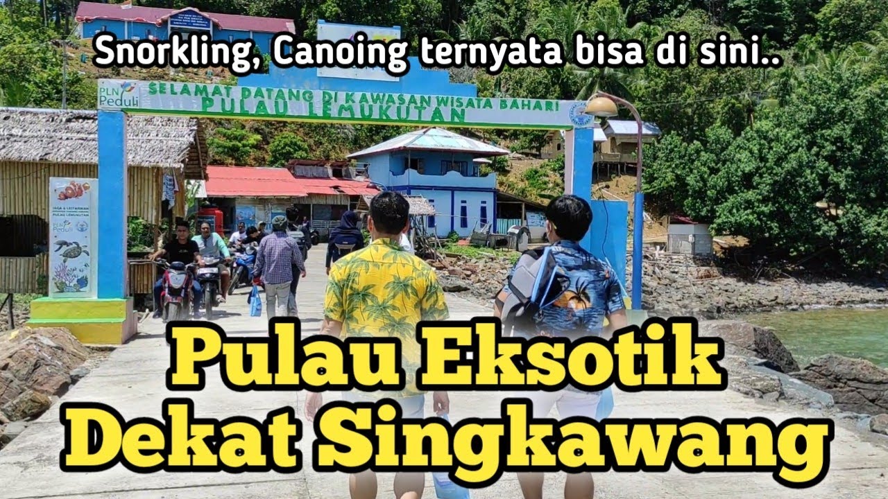 Short Trip to Lemukutan Island 🏝 from new Terminal, Sedau. KM, Lemukutan Express.