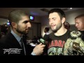 CARLOS CONDIT EMOTIONAL  ON UFC 143 WIN POST FIGHT INTERVIEW GSP NICK DIAZ DECISION