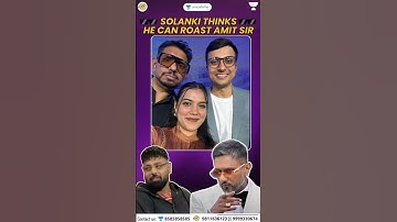 Solanki Thinks He Can Roast Amit Sir? Meanwhile, The G.O.A.T Amit Sir Strikes Back! 🔥 #unacademy