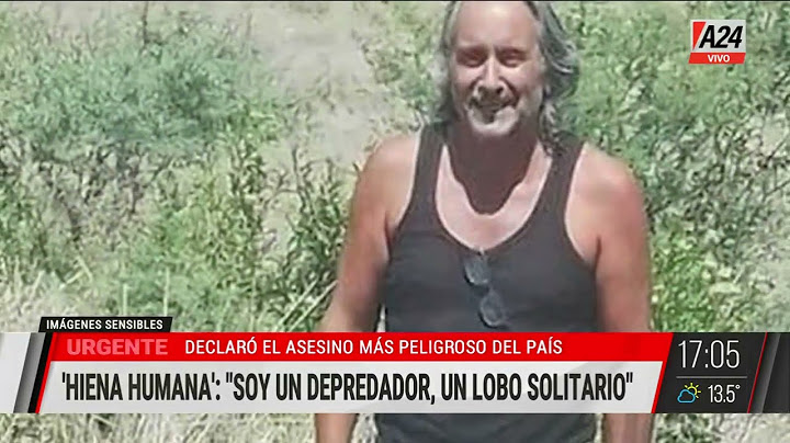 🔴DECLARÓ "LA HIENA HUMANA": EL ASESINO MÁS PELIGROSO DEL PAÍS
