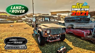 Restoration Land Rover Defender - Car Mechanic Simulator 2021