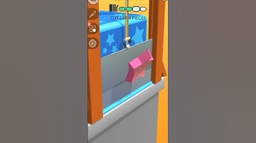 ASMR Slicing Gameplay Part 21 #asmrslicing #satisfyingasmr  #youtubeshorts