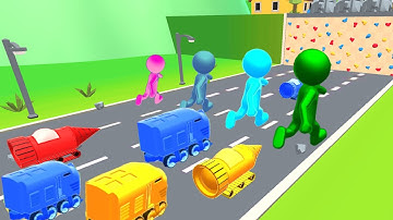 Shape shifting 🏃‍♂️🚗🚲🚦All Levels Gameplay Walkthrough Android,ios Max Level E19