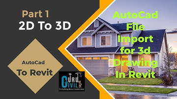 How to import cad file into Revit || Part 1