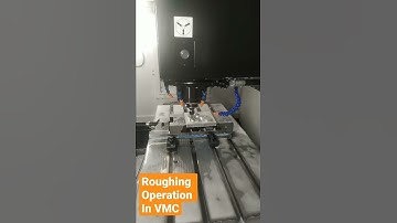 CNC VMC Roughing Operation  #shorts #jyoticnc #vmc #programming #machining
