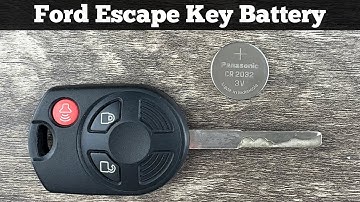 How To Replace FORD ESCAPE Remote Key Fob Battery 2013 - 2019 DIY Change Replacement Batteries