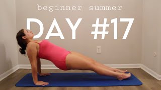 Day #17 Beginner Summer 30 Day Workout Challenge - Arms 12 Mins At Home No Equipment