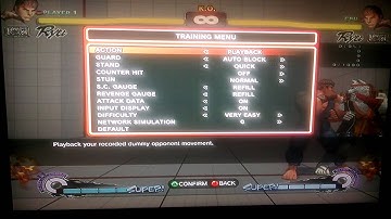 USF4- Ryu corner reset into super