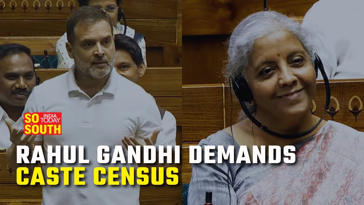 Rahul Gandhi Pitches For Caste Census In The Country | Lok Sabha ...