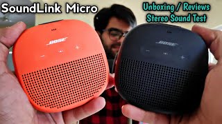 BOSE SoundLink Micro Portable Bluetooth Speaker UNBOXING / Reviews / Sound Test 🔊🔊