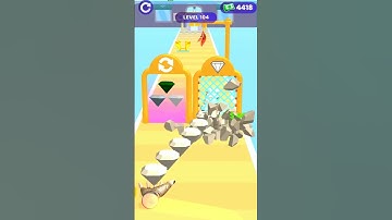 INSANE!! Gem Stack Run 104 #gaming #gemstack #shorts