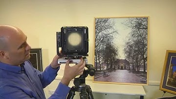 Stuart Brown Photographic - Setting up the Large Format Camera HD