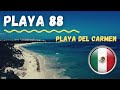 Playa del Carmen Beach in Mexiko - Strand Playa 88  - Vlog017