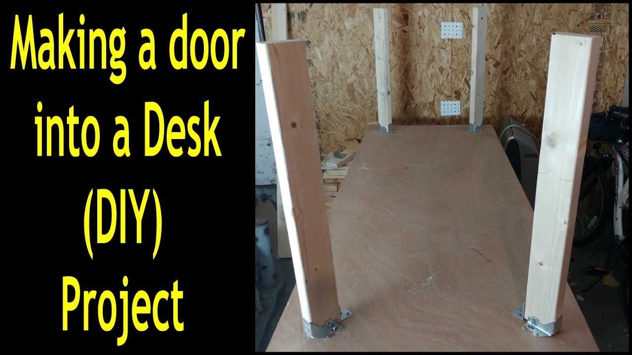 Making a door into a Desk (DIY)Project YouTube