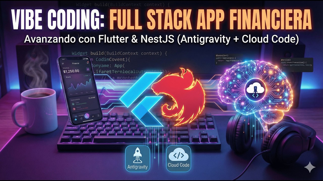 Vibe Coding FULL STACK: Creando mi propia App Financiera (Flutter ...