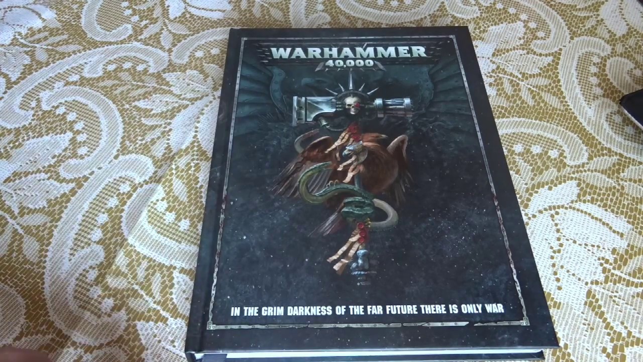 warhammer 40k 8th edition rulebook price