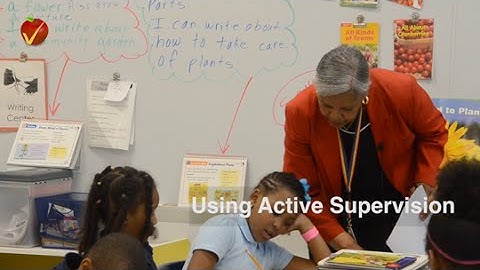 Using Active Supervision 2