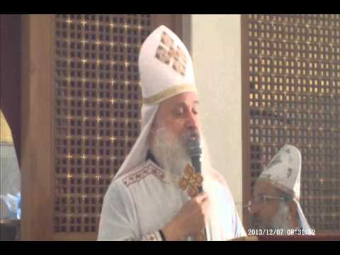 القمص سرجيوس سرجيوس وكيل عام البطريركيه بالقاهره عظة الفرح و السلام السبت 7 12 2013