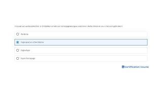 U bouwt een aankooptrechter in Ontdekken en wilt een homepageweergave selecteren. Welke dimensie zou