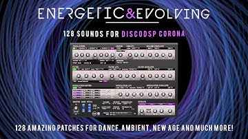 Energetic & Evolving — discoDSP Corona Synth Bank Demo
