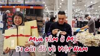 Mua sắm cuối năm ở Mỹ, gửi đồ về Việt Nam, ăn trưa ở nhà hàng nổi tiếng 