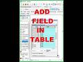 Add Field in Table I Add Flage