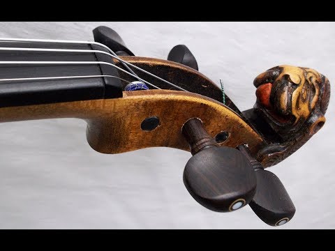 Resaltar Legítimo Proponer ♪♫ Old German lionhead violin Jacobus Steiner バイオリン скрипка 147 - YouTube