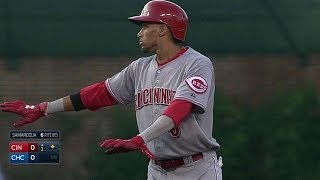 CIN@CHC: Hamilton doubles on soft grounder to second screenshot 3