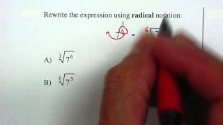 P18 Alg 2 Unit 7 - Radical Notation