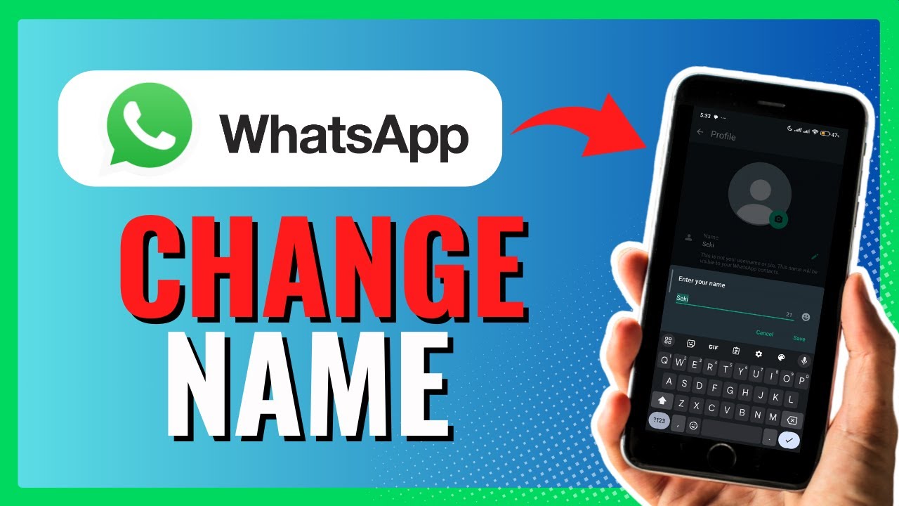 how-to-change-name-on-whatsapp-2024-youtube
