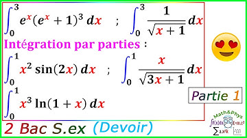Calcul Intégral - Integration par Parties - 2 Bac - [Exercice 37]