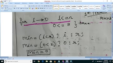 C Program to find Binomial Coefficients