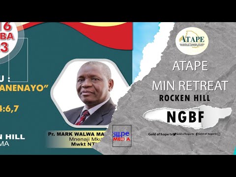LIVE ATAPE NGBF RETREAT 2023 PR MARK WALWA MALEKANA 