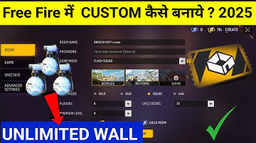 Custom Kaise Banate Hain | Custom kaise Banaen 2025 | How To make custom in free fire