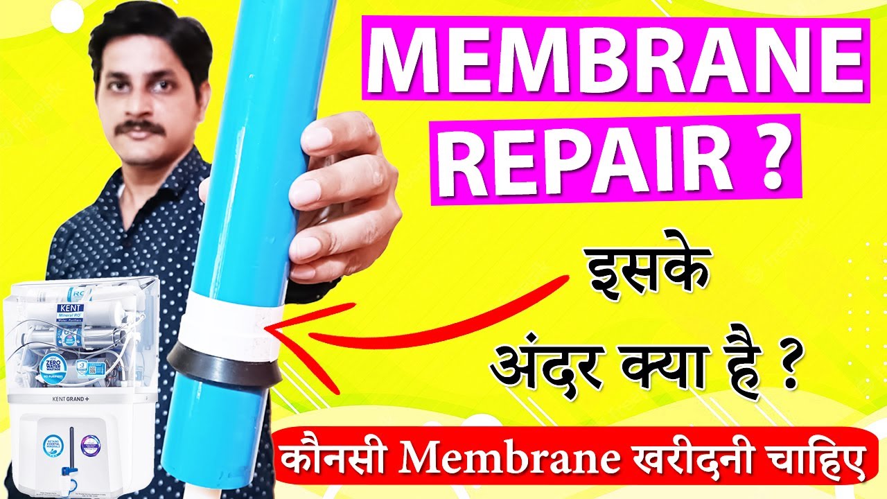 RO Water Purifier Membrane Repairing Inside RO Membrane How To