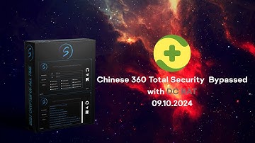 Chinese 360 Total Security Bypassed using DC RAT FUD Crypter 09.10.2024