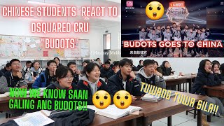 CHINESE STUDENTS REACT TO Dsquared Cru 