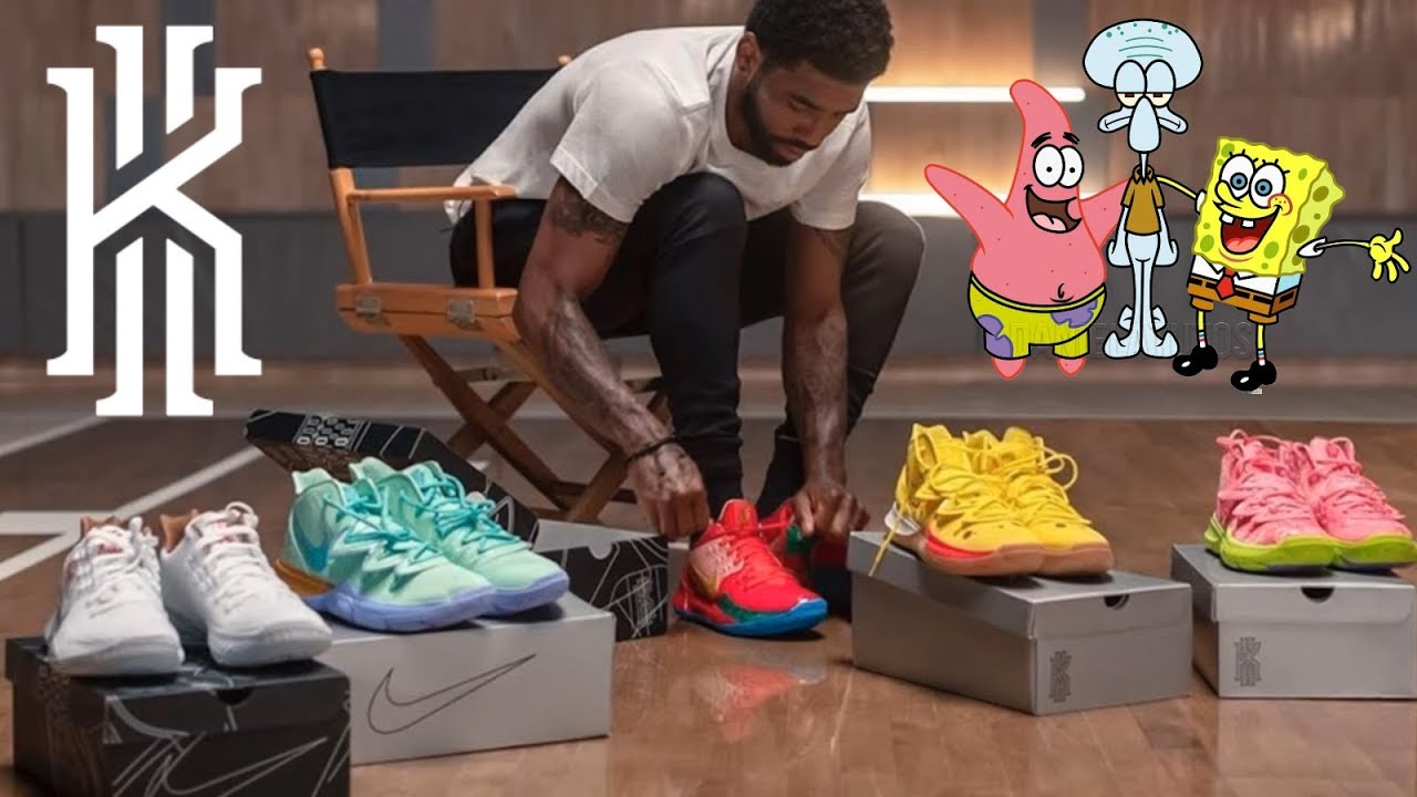 stephen curry spongebob shoes