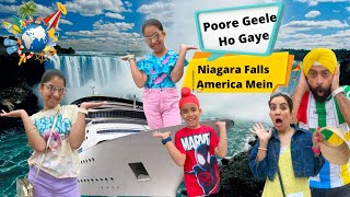 Poore Geele Ho Gaye Niagara Falls America Mein | RS 1313 VLOGS | Ramneek Singh 1313