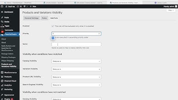 How to hide a variation of a product - Product and Variation visibility for WooCommerce