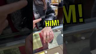 Customer Gets Her Engagement Ring TESTED with FIANCÉ 😳
