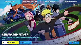 Naruto IS NOW IN FORTNITE!
