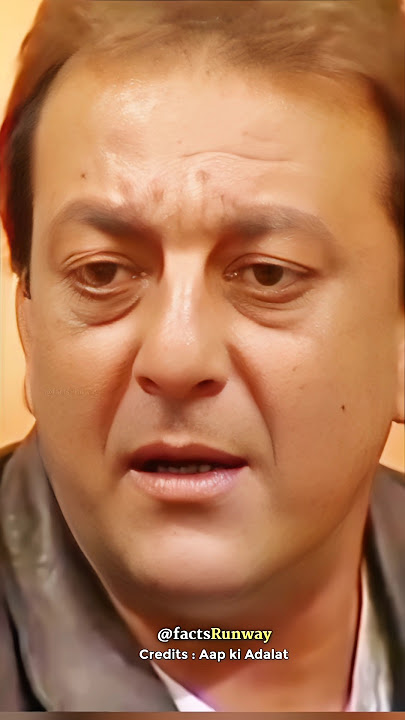 Sanjay Dutt remembering Sadak 🔥😯#podcast #sanjaydutt #bollywood #movies #shorts