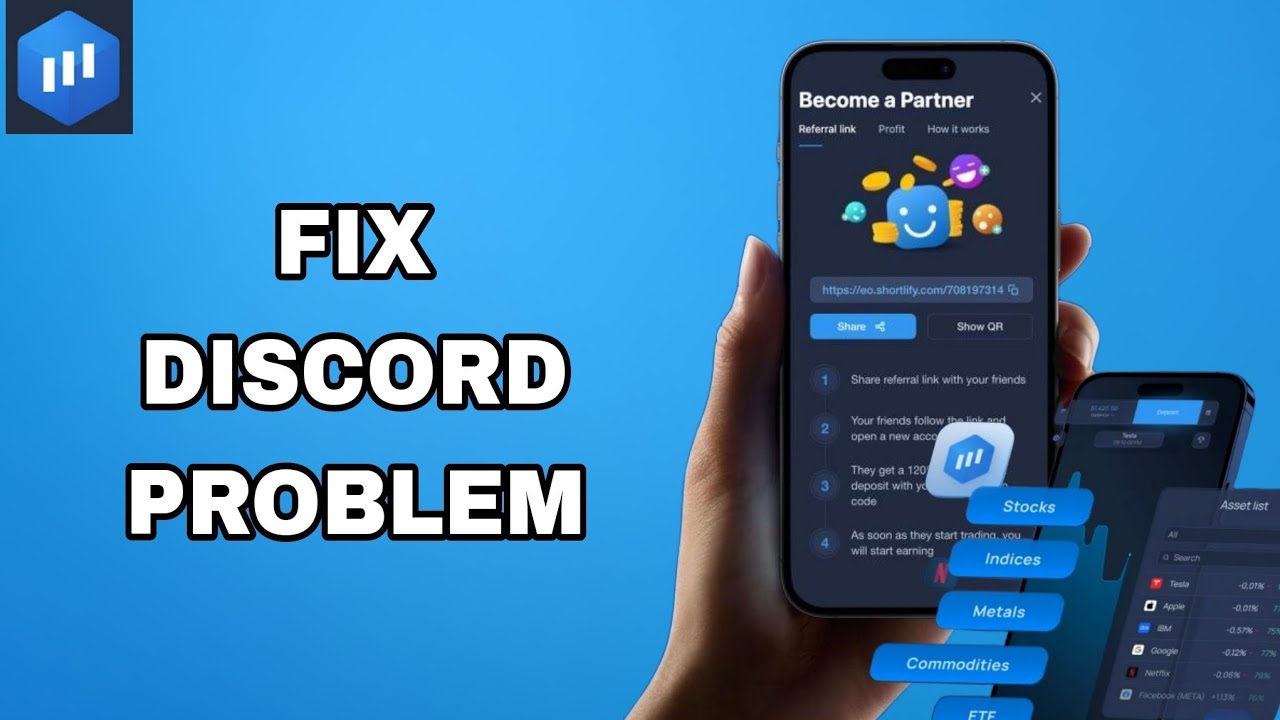 How To Fix And Solve Discord Problem On ExpertOption App | Final ...